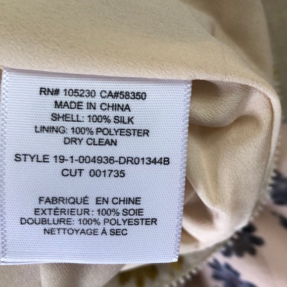 NWT Joie Silk dress size 6 - Picture 7 of 7